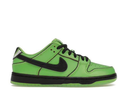 NIKE DUNK LOW POWERPUFF GIRLS BUTTERCUP